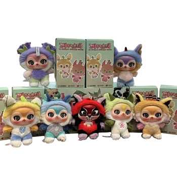 Фигурка-брелок Звери в индивидуальной слепой коробке TT2832 1